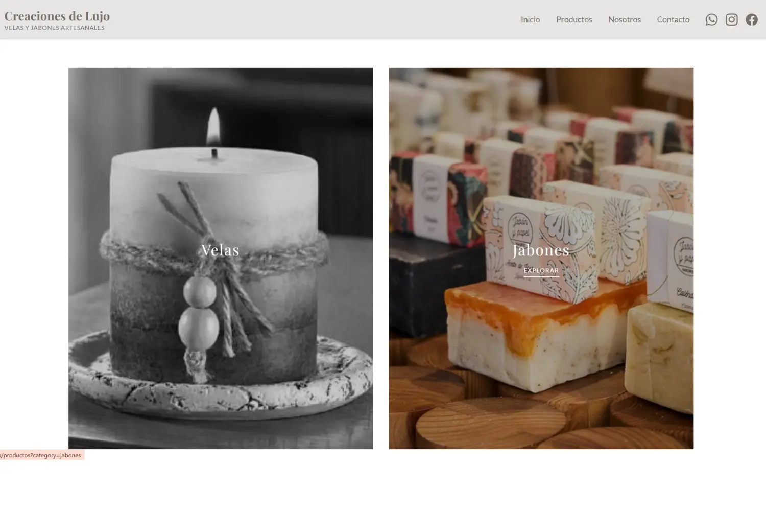 Landing - Creaciones DeLujo - Imagen 2